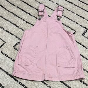 GAP Light Pink Kids Overall Dress